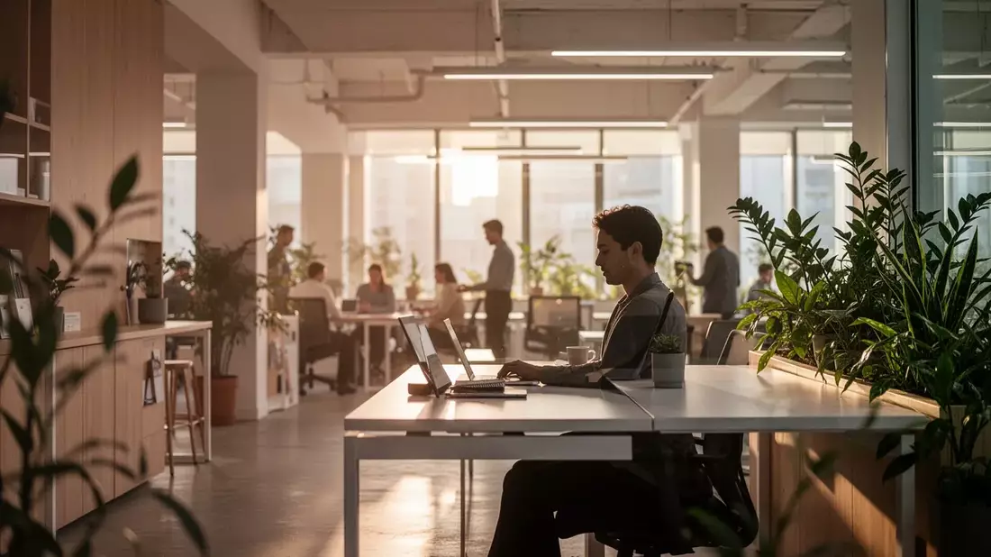 Coworking-Spaces boomen als Gegenmittel zur Homeoffice-Einsamkeit - Bild: über boerse-global.de