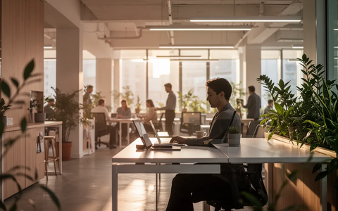 Coworking-Spaces boomen als Gegenmittel zur Homeoffice-Einsamkeit - Foto: über boerse-global.de