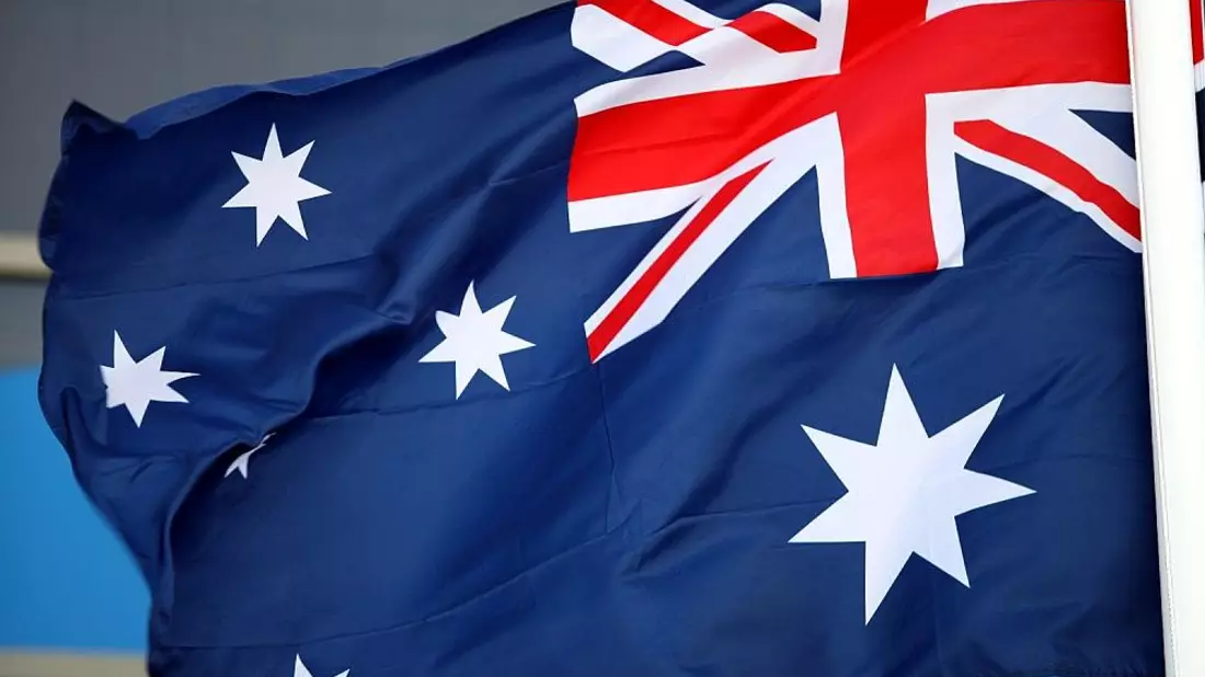 Fahne von Australien (Archiv) - Bild: via dts Nachrichtenagentur