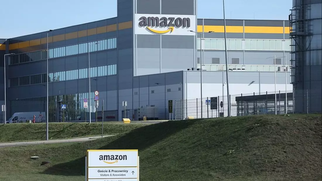Amazon-Logistikzentrum (Archiv) - Bild: via dts Nachrichtenagentur