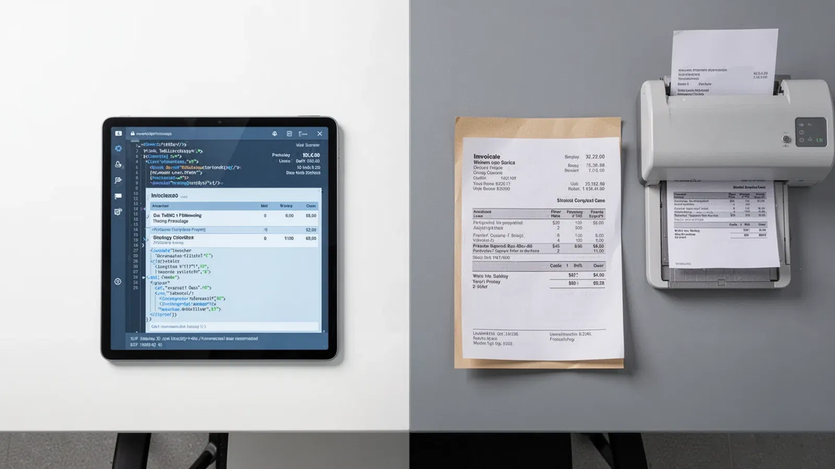 E-Rechnung 2026: Hybrid-Chaos bedroht Zahlungsverhalten deutscher Firmen - Foto: über boerse-global.de