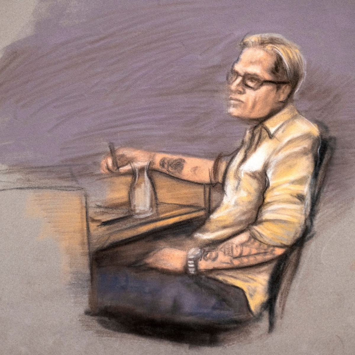 Marius Borg Høiby darf im Gericht nicht fotografiert oder gefilmt werden.  - Foto: Ane Hem/Pool NTB Scanpix/AP/dpa