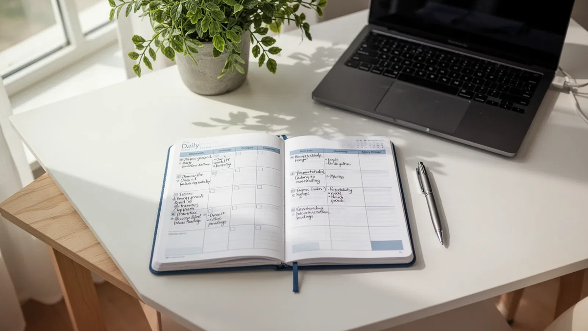 Strukturierter Tagesplan schärft den Fokus - Foto: über boerse-global.de