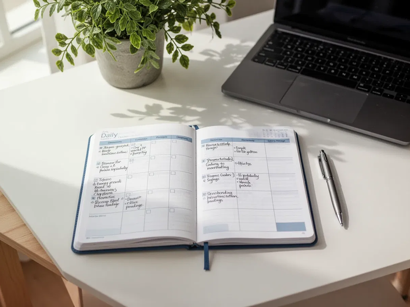 Strukturierter Tagesplan schärft den Fokus - Foto: über boerse-global.de