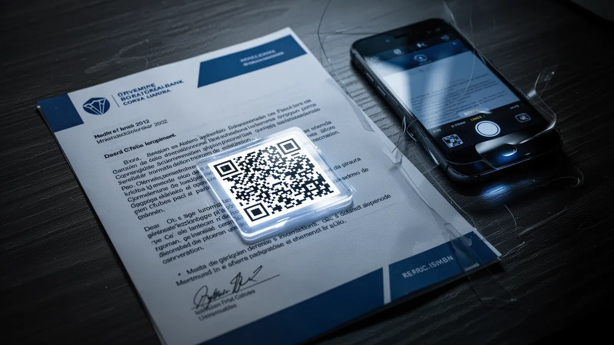 DKB-Kunden erhalten gefälschte Briefe mit QR-Code-Falle - Foto: über boerse-global.de