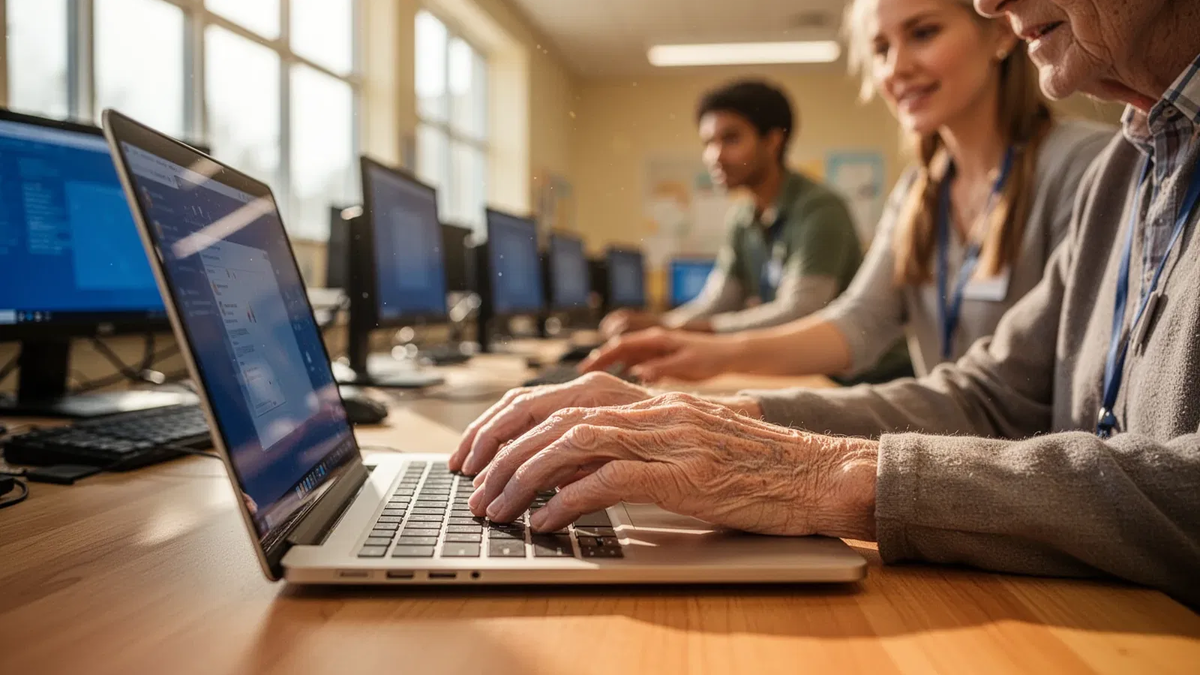 US-Städte und Regierung investieren Millionen in digitale Bildung für Senioren - Foto: über boerse-global.de