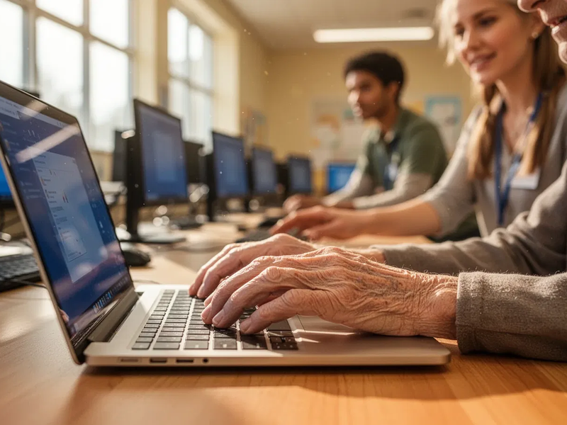 US-Städte und Regierung investieren Millionen in digitale Bildung für Senioren - Foto: über boerse-global.de