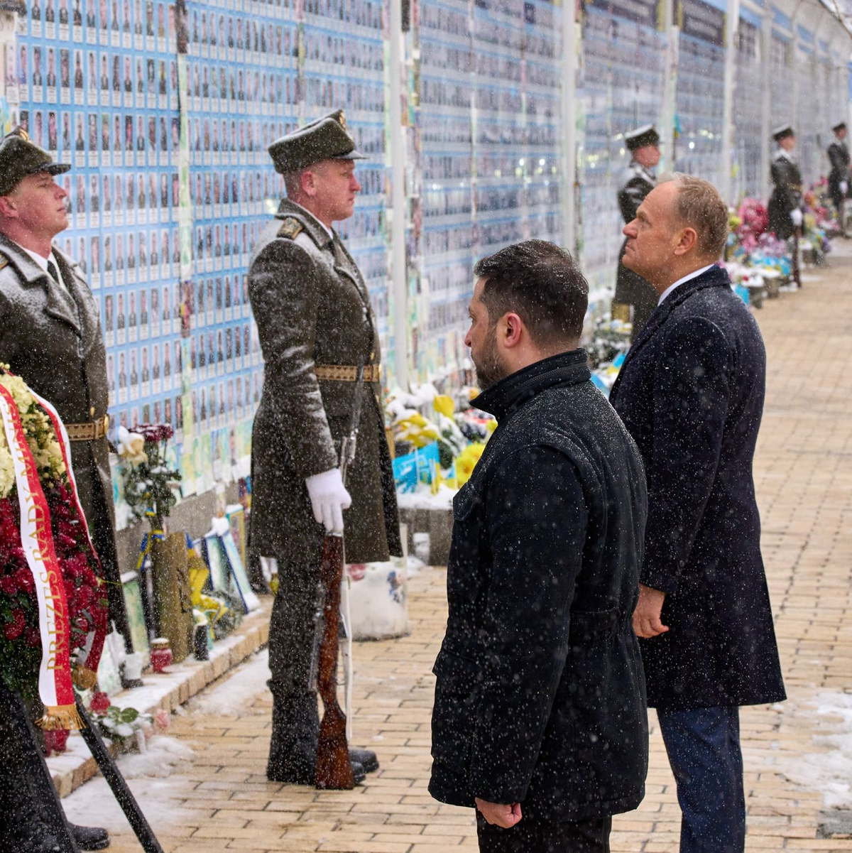 Die Ukraine und Polen haben eine engere Rüstungskooperation vereinbart. - Foto: Efrem Lukatsky/AP/dpa