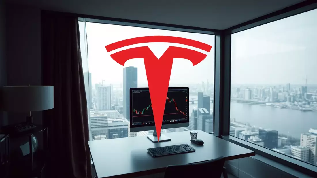 Tesla Enfrenta una Tormenta Perfecta: Demanda por Seguridad y Caída de Ventas Illustration mit AI erstellt übermittelt durch boerse-global.de