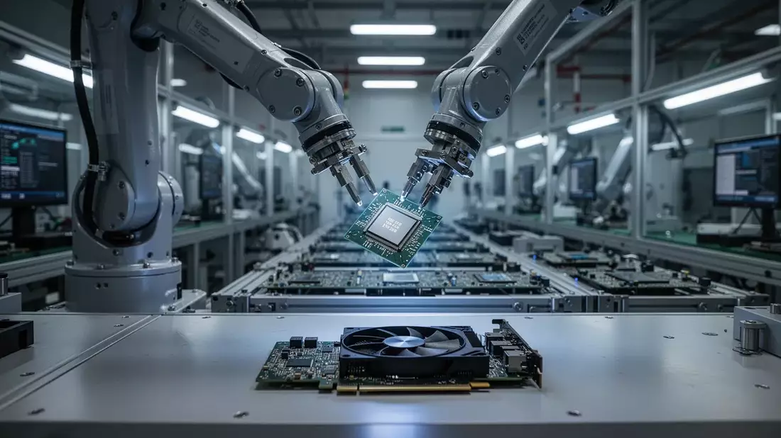 Nvidia drosselt GeForce-Produktion – KI frisst Grafikkarten-Speicher - Bild: über boerse-global.de