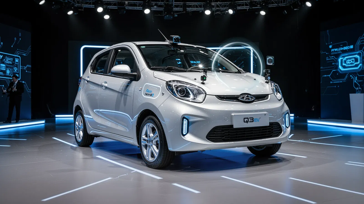 Chery QQ3 EV: Chinesischer Autohersteller startet autonomen Kleinwagen - Foto: über boerse-global.de