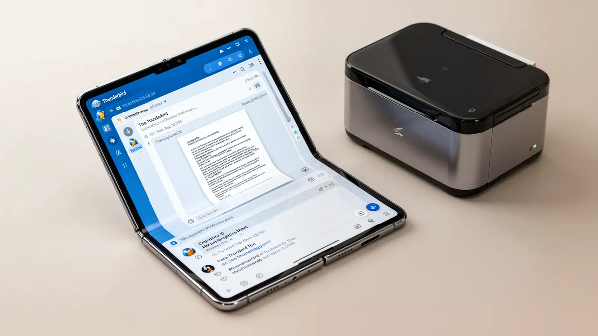 Thunderbird Beta bringt Drucken und Falt-Handy-Support - Foto: über boerse-global.de
