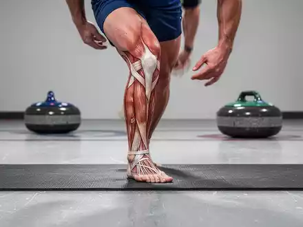 Curling-Balance: So stärken Sie Ihre Knie wie ein Olympionike - Foto: über boerse-global.de