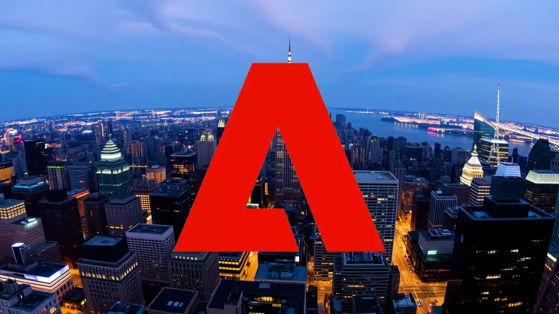 La presión de la inteligencia artificial sacude a Adobe en bolsa Illustration mit AI erstellt übermittelt durch boerse-global.de