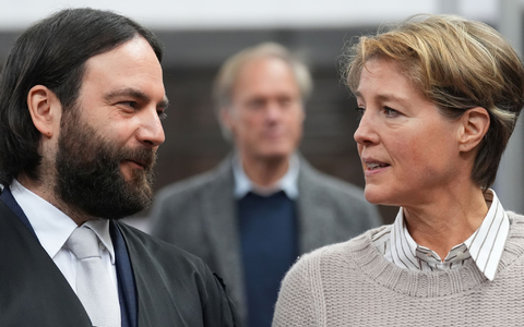 Christina Block soll die Entführung ihrer eigenen Kinder in Auftrag gegeben haben. - Foto: Marcus Brandt/Pool dpa/dpa
