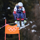 Lindsey Vonn zeigt trotz maladen Knies eine ansprechender Trainingsfahrt in Cortina. - Foto: Marco Trovati/AP/dpa