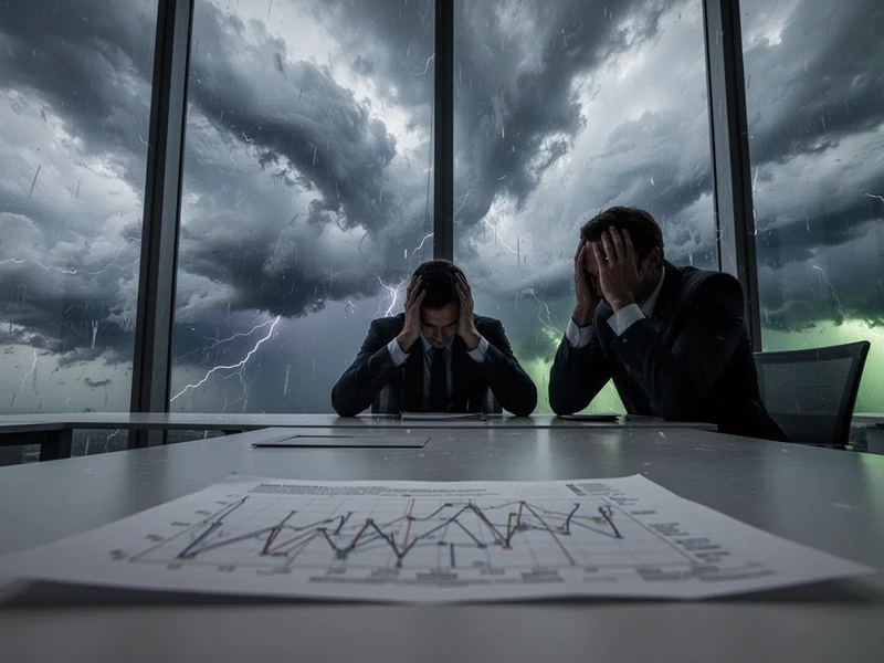 Wetterfühligkeit: Tiefdruck lähmt unser Gehirn - Foto: über boerse-global.de