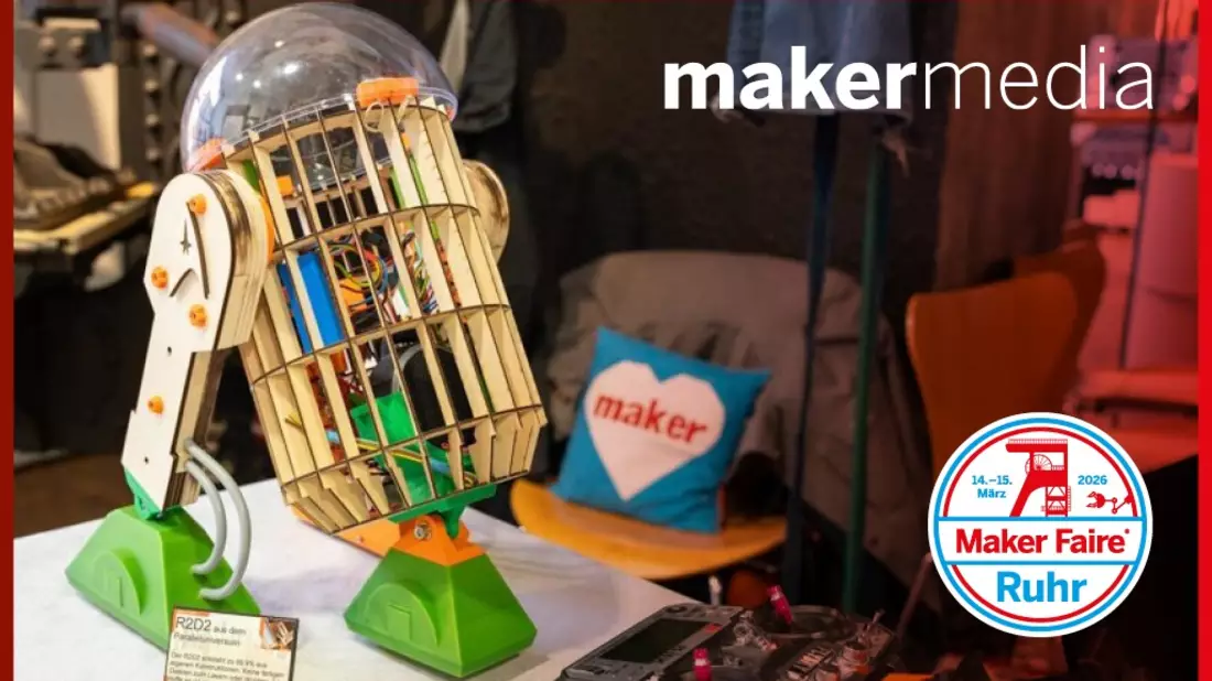 Maker Media: Erste Anlaufstelle für die Maker-Community / Einladung zum Meetup auf der Maker Faire Ruhr - Bild: presseportal.de