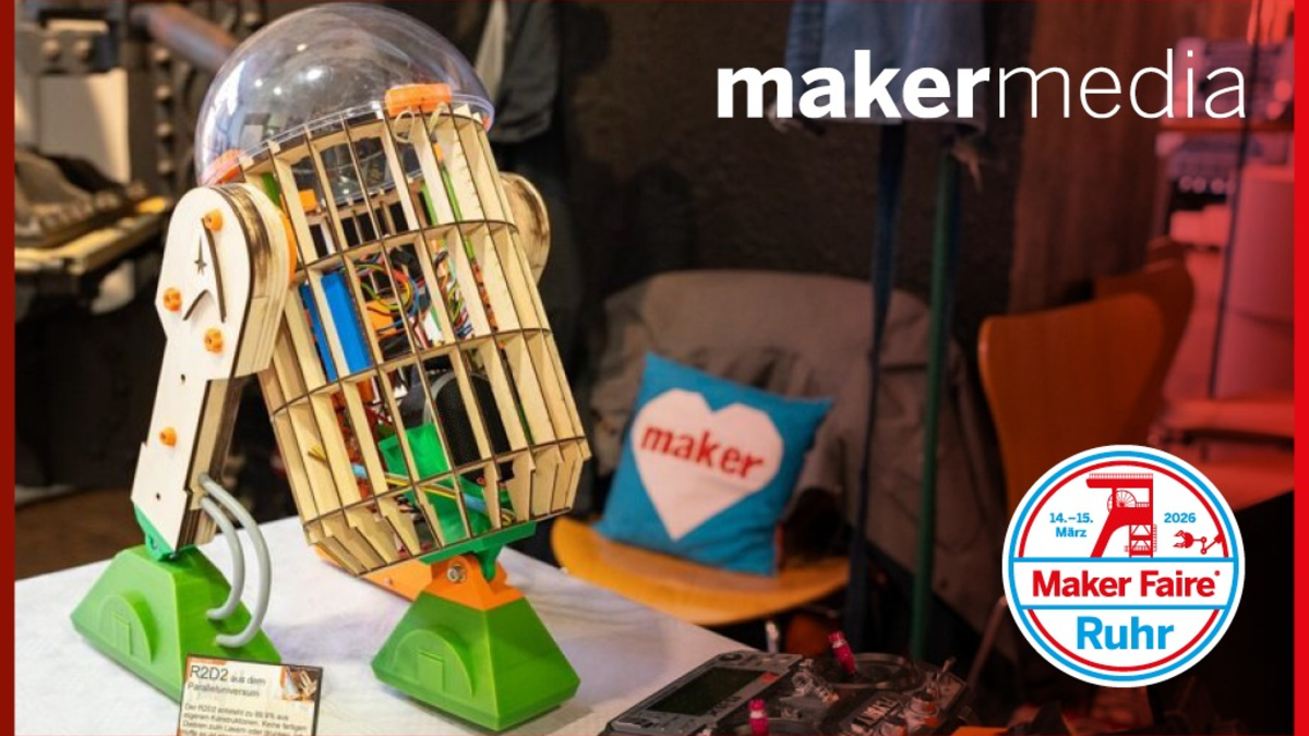 Maker Media: Erste Anlaufstelle für die Maker-Community / Einladung zum Meetup auf der Maker Faire Ruhr - Foto: presseportal.de