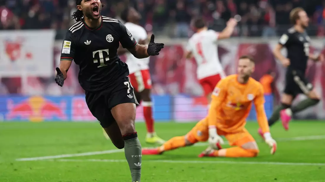 Verlängerte vor dem Duell mit seinem Ex-Club: Bayern-Star Gnabry. (Archivbild) - Bild: Jan Woitas/dpa