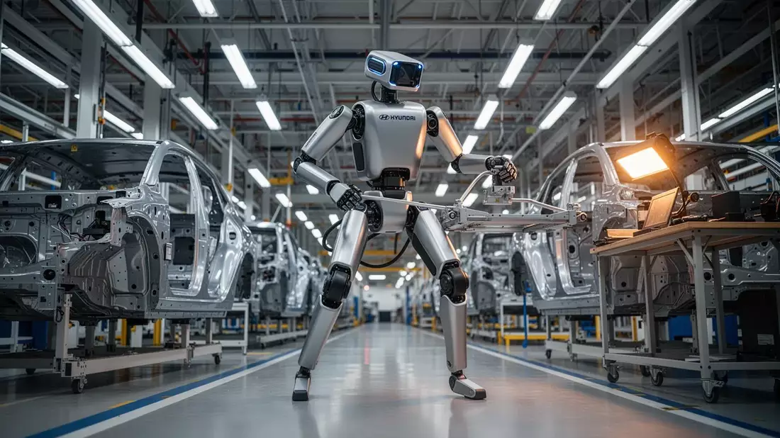 Boston Dynamics Atlas: Hyundai startet Roboter-Revolution in US-Fabrik - Bild: über boerse-global.de
