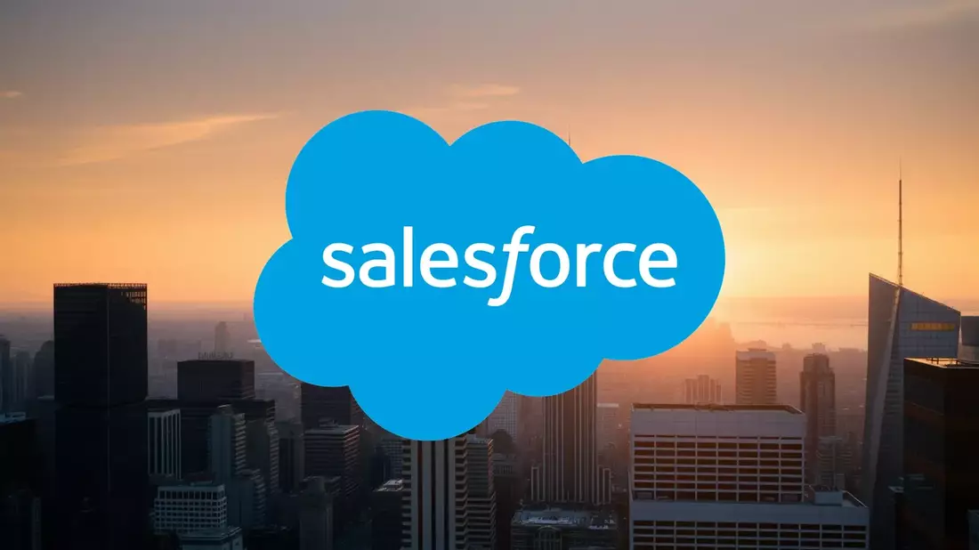 La Sombra de la Inteligencia Artificial Sobre Salesforce Illustration mit AI erstellt übermittelt durch boerse-global.de