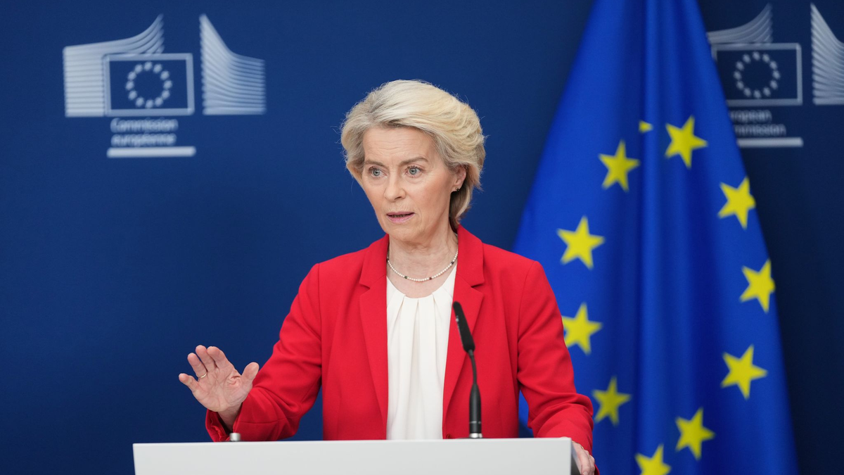 Druck ist die einzige Sprache, die Russland versteht, sagt EU-Kommissionspräsidentin Ursula von der Leyen. (Archivbild) - Foto: Virginia Mayo/AP/dpa