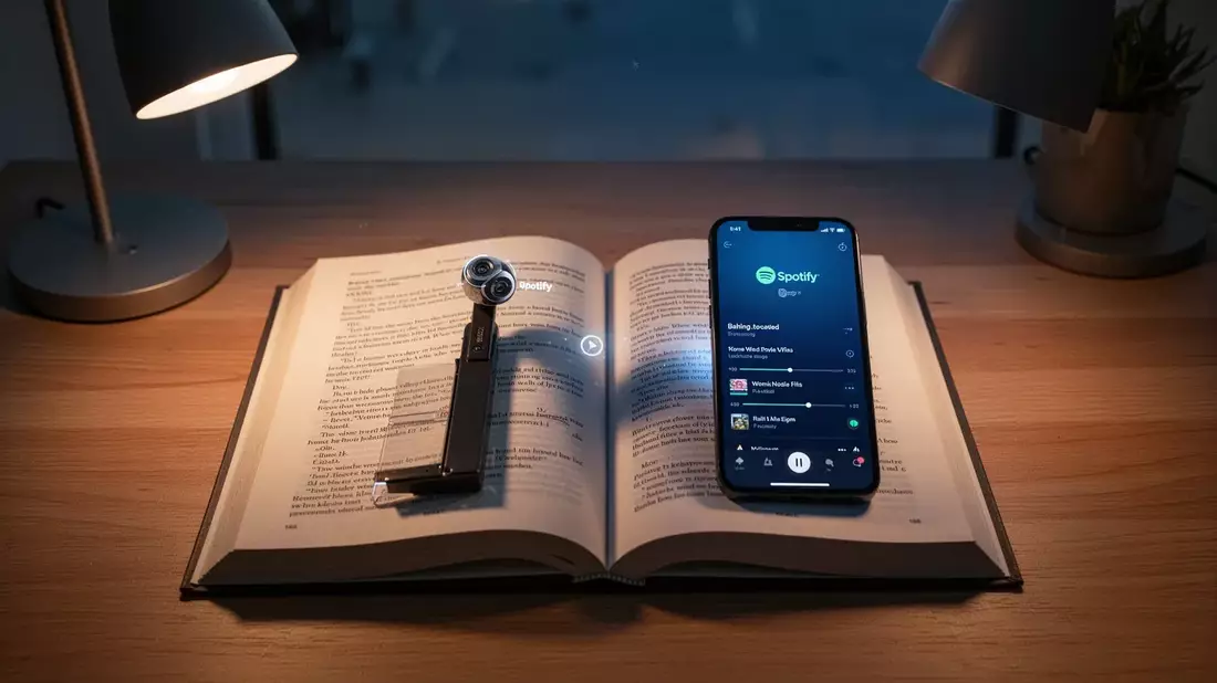 Spotify Page Match: Bücher scannen, Hörbuch hören - Bild: über boerse-global.de
