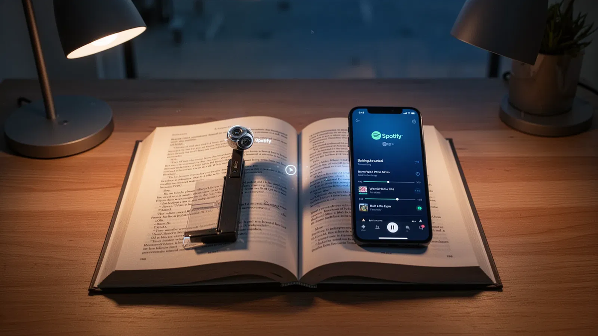 Spotify Page Match: Bücher scannen, Hörbuch hören - Foto: über boerse-global.de