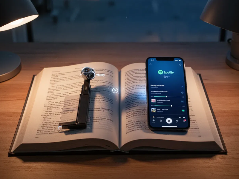 Spotify Page Match: Bücher scannen, Hörbuch hören - Foto: über boerse-global.de