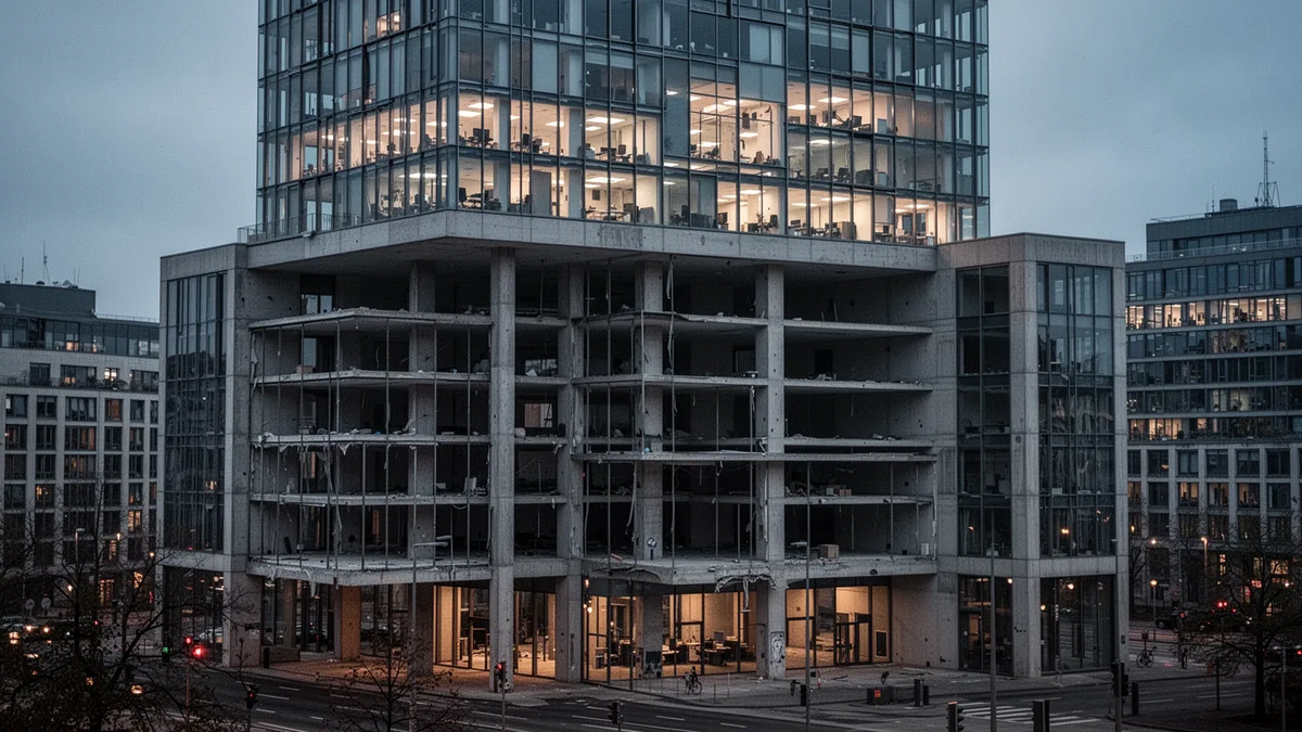 Büromarkt: Leerstand in deutschen Metropolen erreicht Rekordwert - Foto: über boerse-global.de