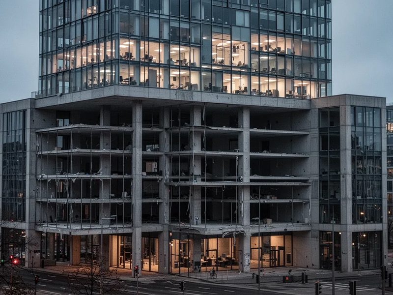 Büromarkt: Leerstand in deutschen Metropolen erreicht Rekordwert - Foto: über boerse-global.de