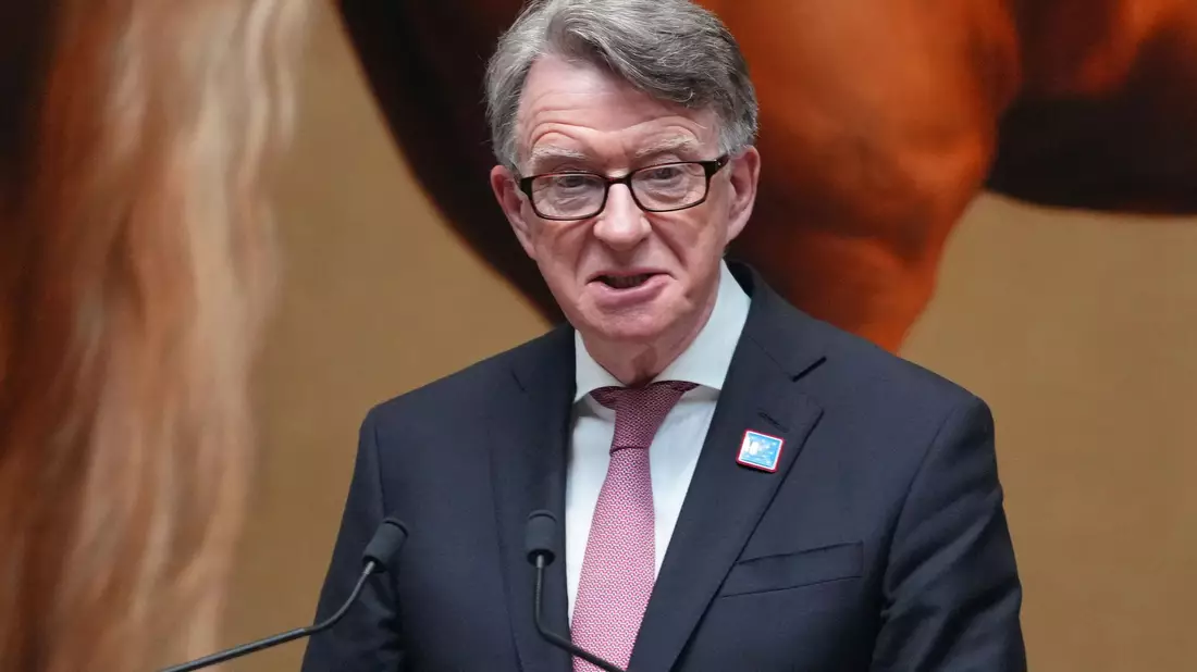 Gegen Peter Mandelson ermittelt die britische Polizei. (Archivbild) - Bild: Kirsty Wigglesworth/AP/dpa