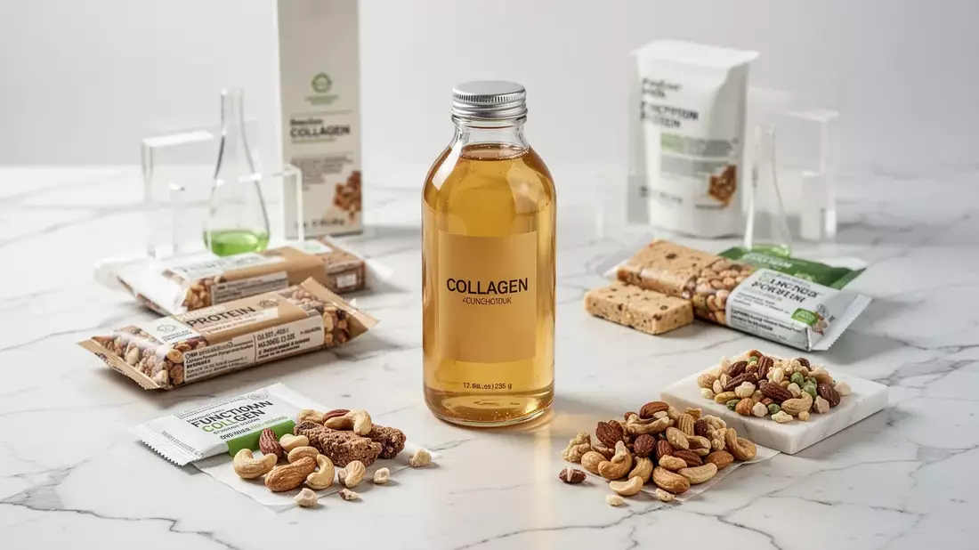 Kollagen-Drinks und Beauty-Snacks erobern die Supermärkte - Bild: über boerse-global.de