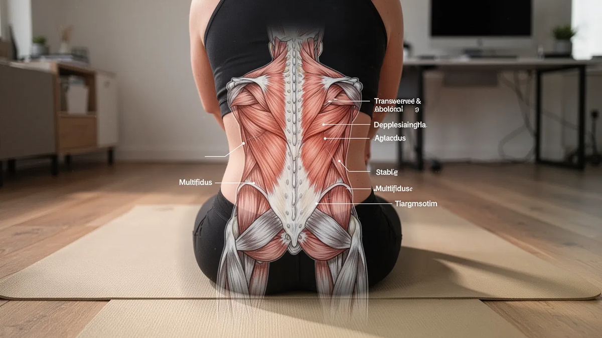 Tiefenmuskulatur: Das verborgene Kraftzentrum für einen gesunden Rücken - Foto: über boerse-global.de