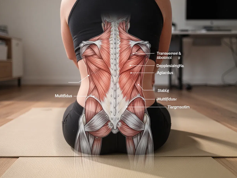 Tiefenmuskulatur: Das verborgene Kraftzentrum für einen gesunden Rücken - Foto: über boerse-global.de