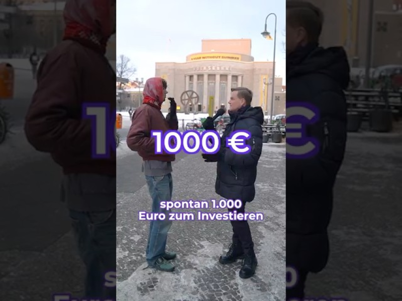 Wie investiert ihr? Wir haben Antonin in Berlin gefragt - Foto: inside-wirtschaft.de