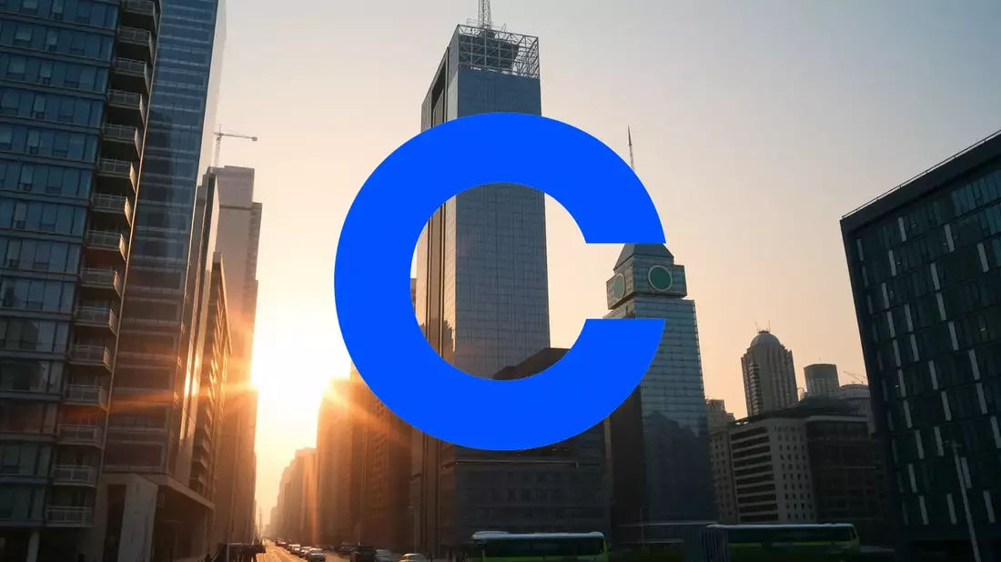 Coinbase Shares Find Relief Amid Lingering Headwinds Illustration mit AI erstellt übermittelt durch boerse-global.de