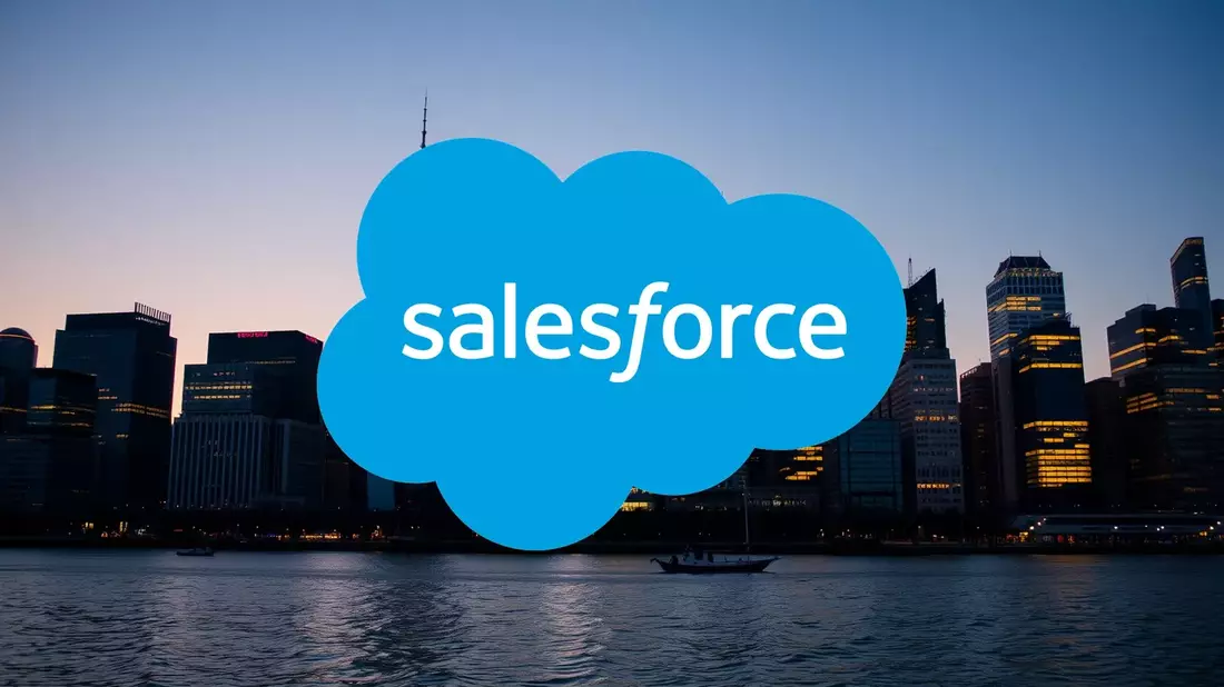 Salesforce Shares Under Pressure from AI Disruption Illustration mit AI erstellt übermittelt durch boerse-global.de