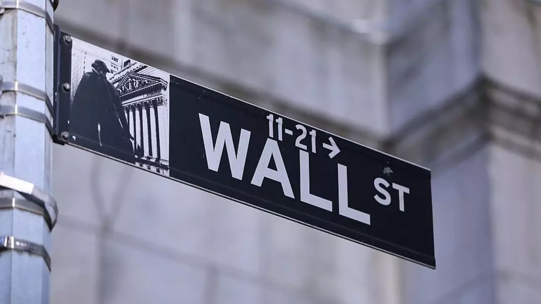 Straßenschild der Wall Street (Archiv) - Bild: via dts Nachrichtenagentur