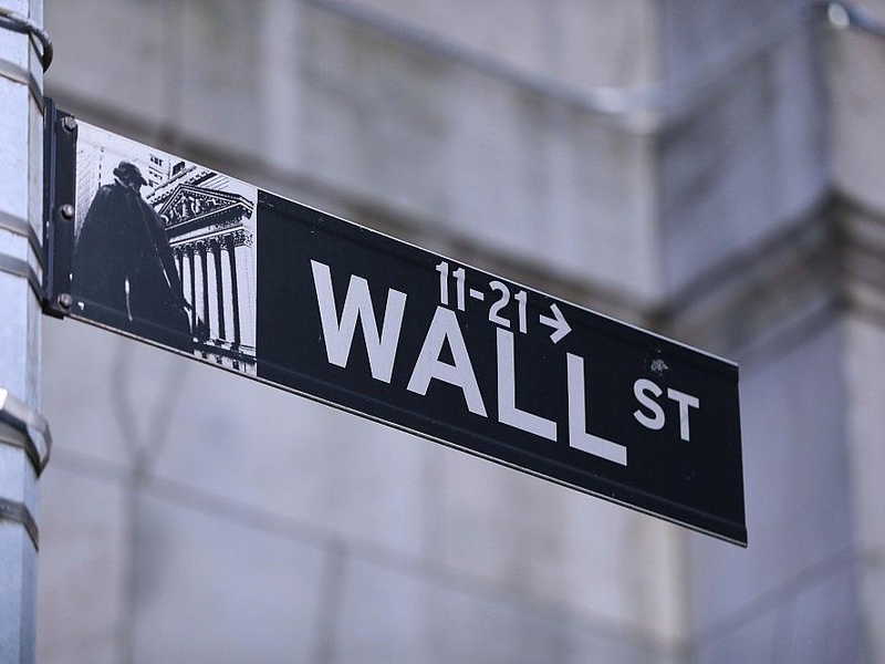 Straßenschild der Wall Street (Archiv) - Foto: via dts Nachrichtenagentur