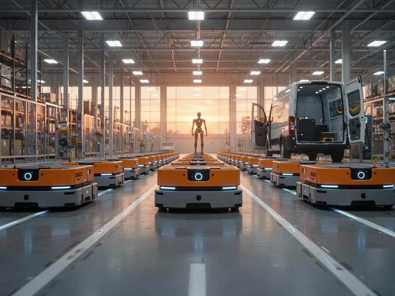 Amazon investiert 200 Milliarden Euro in KI und Roboter - Foto: über boerse-global.de