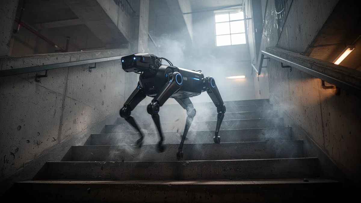 Unitree Go2: KI-Roboter lernt Rettungseinsätze in brennenden Gebäuden - Foto: über boerse-global.de