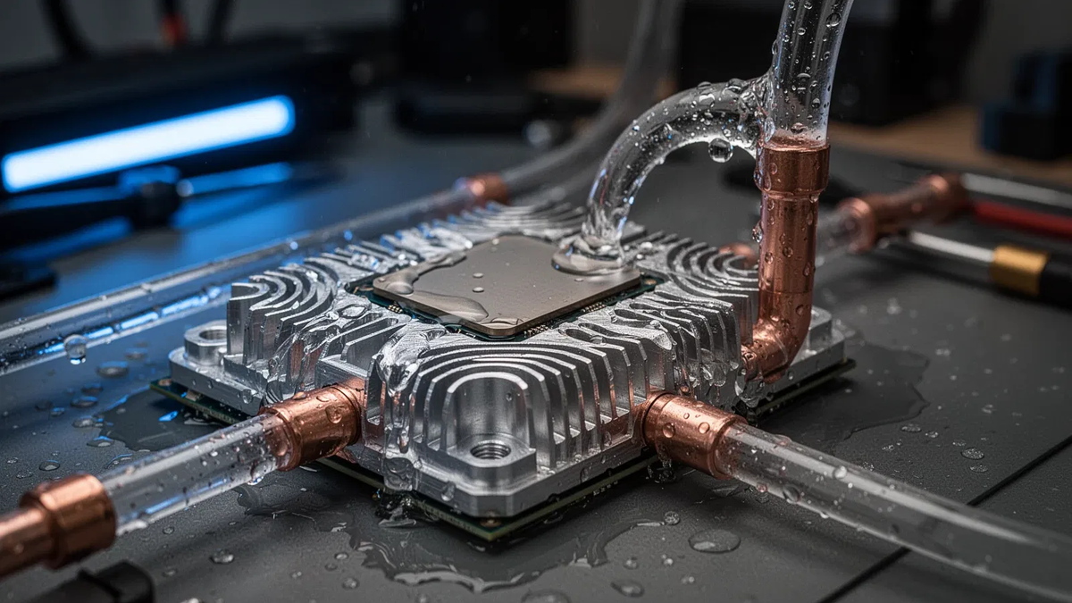 AMD Threadripper: 96-Core-CPU mit selbstgebautem Kühler auf Rekord-Takt getrieben - Foto: über boerse-global.de