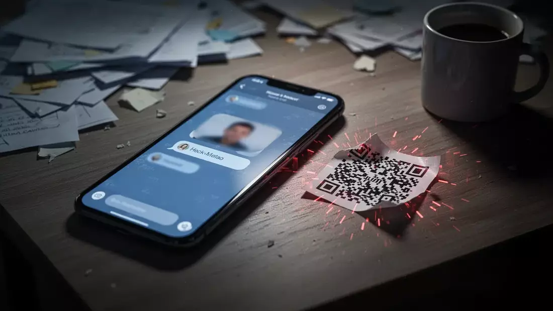 Betrüger nutzen WhatsApp und QR-Codes für neue Maschen - Bild: über boerse-global.de