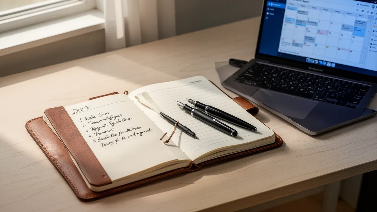 Papier und PC: Hybrides Zeitmanagement erobert Büros - Foto: über boerse-global.de