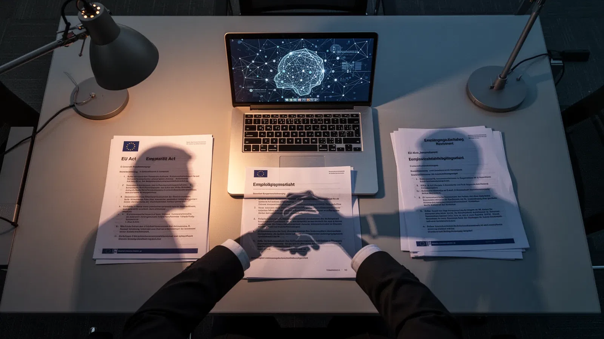 KI im Job: Deutsche Unternehmen stehen vor rechtlichem Spagat - Foto: über boerse-global.de