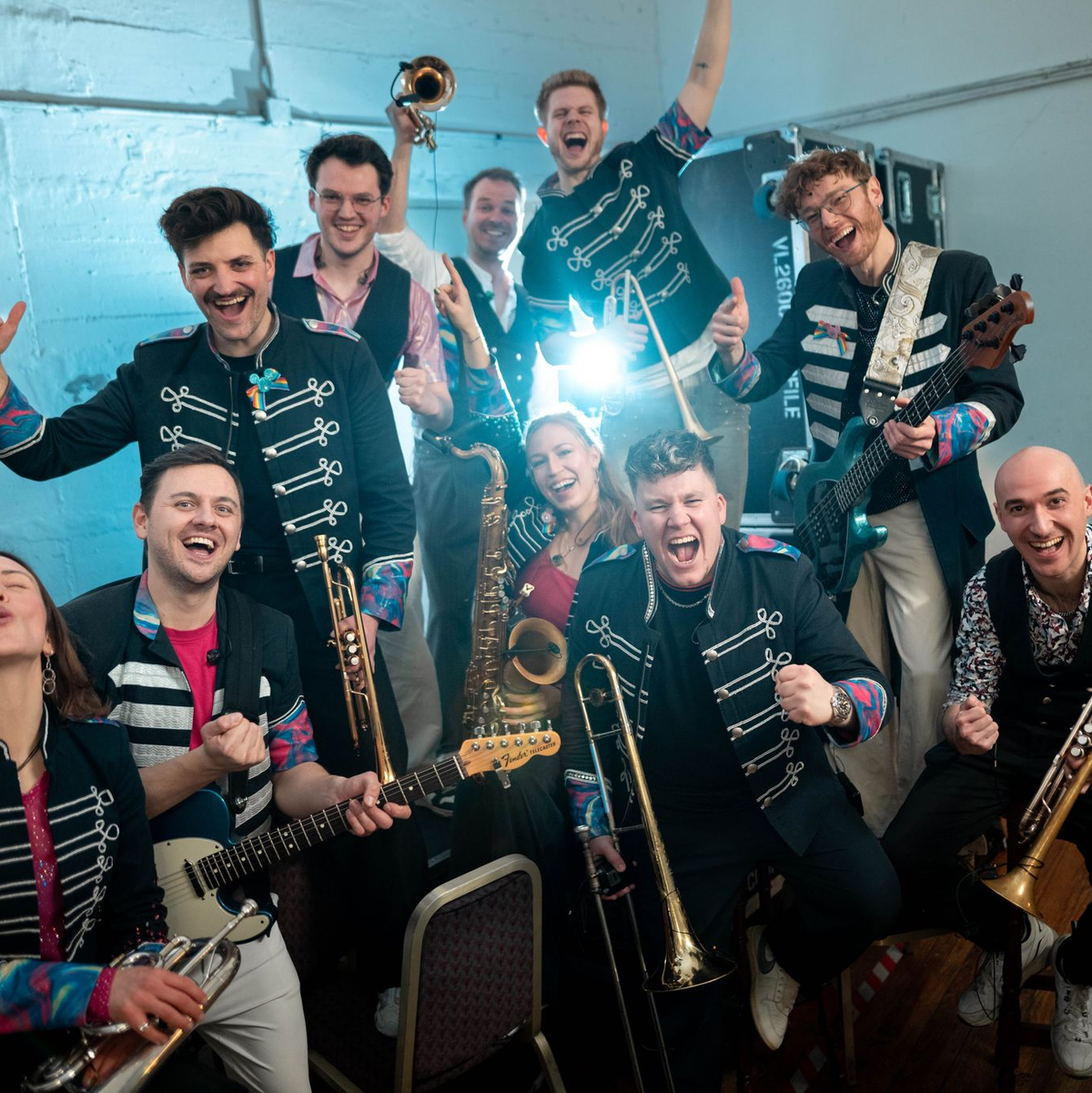 Die Band Druckluft hat mit «Karnevalsmaus» einen Hit gelandet. (Archivfoto) - Foto: Fabian Strauch/dpa