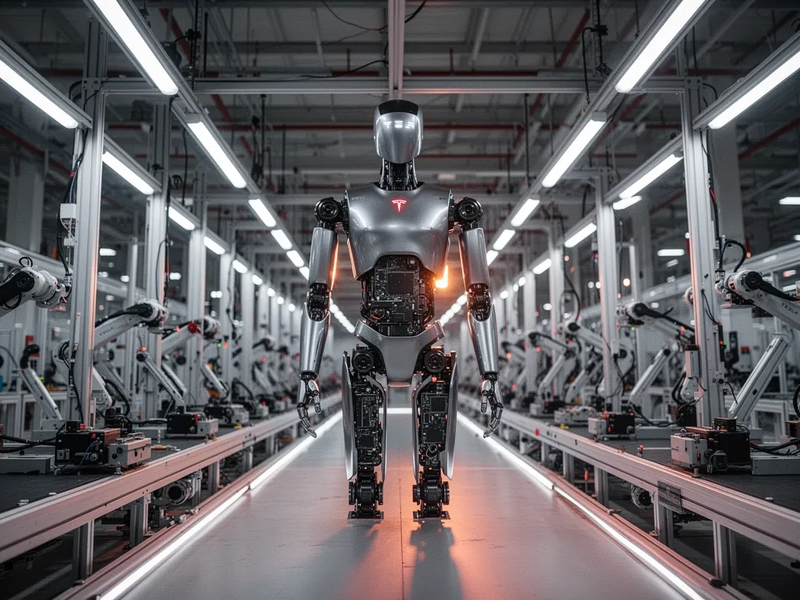 Tesla startet Massenproduktion des Optimus-Roboters - Foto: über boerse-global.de