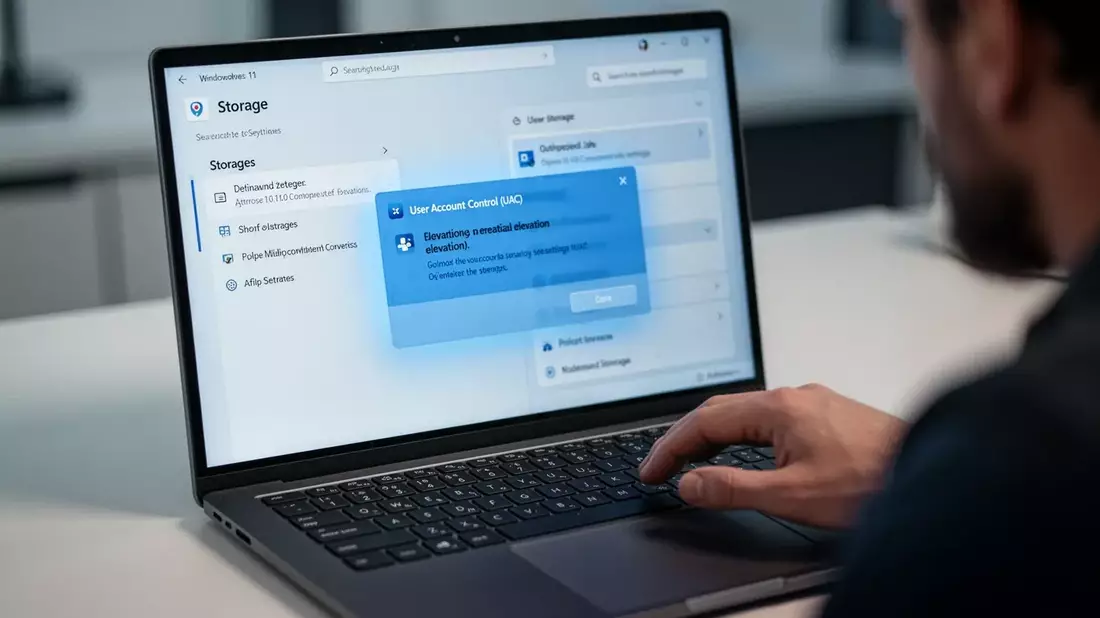Windows 11: Microsoft sperrt Speicher-Einstellungen für Standardnutzer - Bild: über boerse-global.de